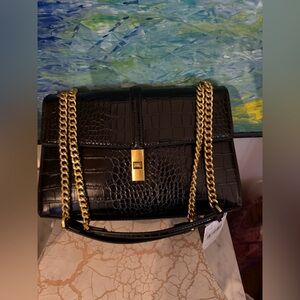 Mango MNG Crossbody Crocodile Print